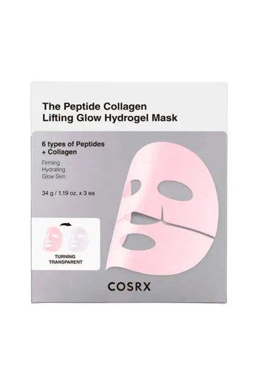 Cosrx The Peptide Collagen Lifting Glow Hydrogel Mask - 3 Sheets