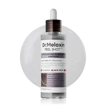Dr Melaxin Peel Shot Exfoliating Black Rice Ampoul - 80 ml