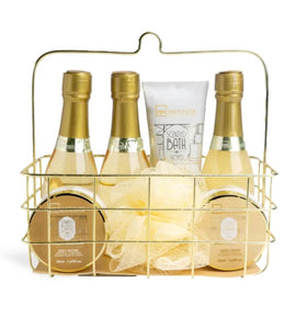 IDC Institute Scented Bath Gold Vanilla and Sandalwood Set