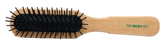 The Body Set Wooden Hair Brush Small Oval Beech - OPT-3048