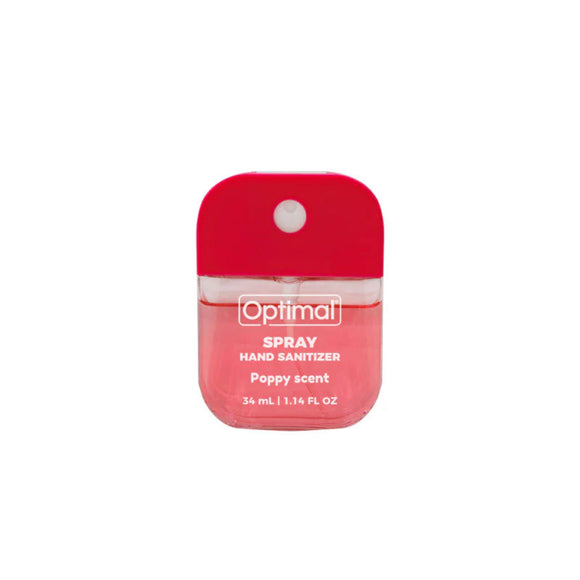 Optimal Spray Hand Sanitizer Poppy Scent - 34 ml