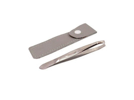 Or Bleu Square Tip Tweezers