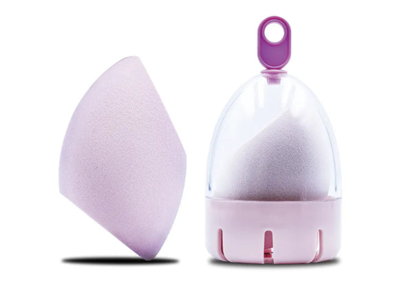 OR Bleu Velour Glance Beauty Blender Sponge - Flat Edge