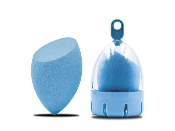 OR Bleu Velour Glance Beauty Blender Sponge - Flat End