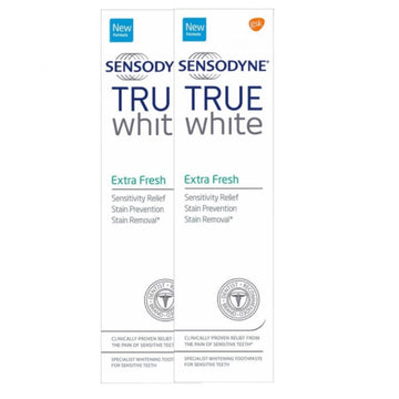Sensodyne Toothpaste True White Extra Fresh 1 + 1 - 75 ml