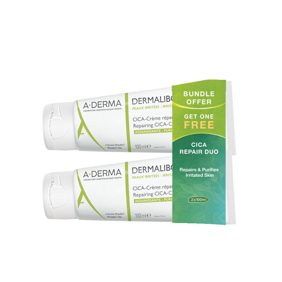 A-Derma Buy One Get One A-Derma Dermalibour Cicapurfyinf repair cream 100ml