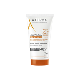 A-Derma Exomega Emollient Sunscreen SPF50+, for Dry to Atopic Skin - 150 ml