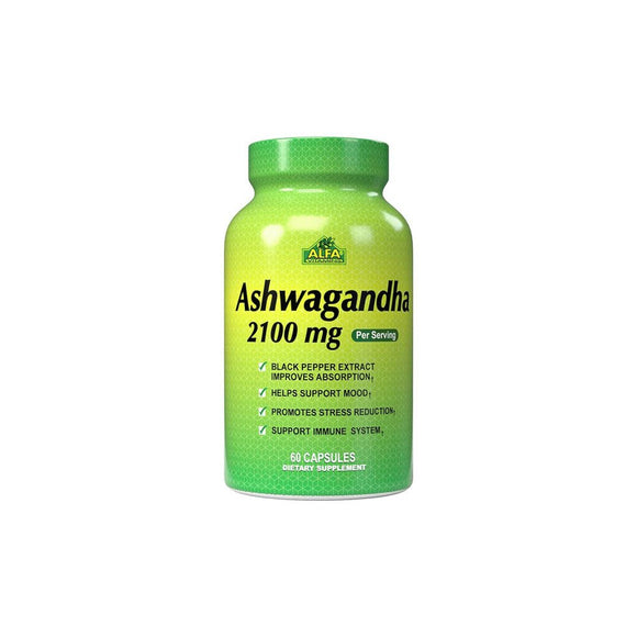 Alfa Vitamins Ashwagandha 2100mg - 60 Capsules