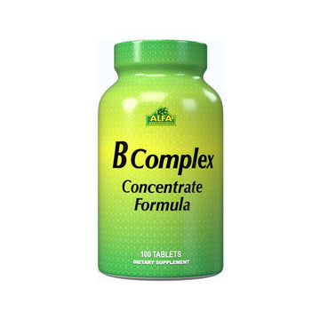 Alfa  Vitamins B Complex - 100 Tabs