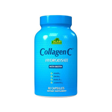 Alfa  Vitamins Collagen C Hydrolysate With Biotin - 60 Capsules