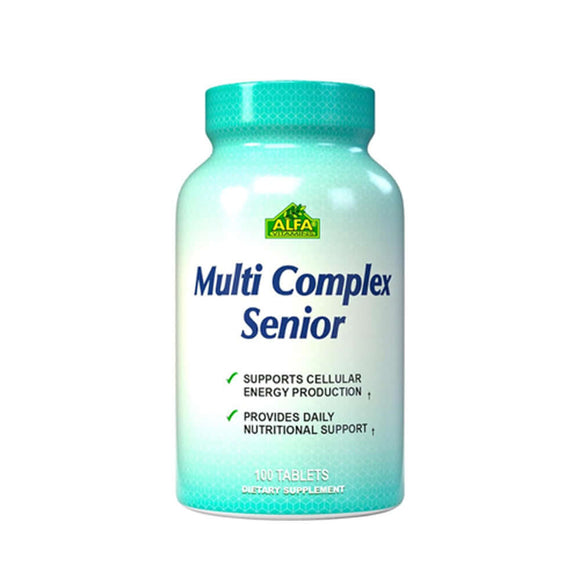 Alfa Vitamins Multi Complex Senior - 100 tablets