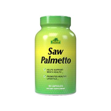 Alfa Vitamins Saw Palmetto - 60 Capsules