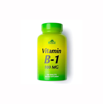 Alfa Vitamins Vitamin B-1 100mg - 100 Tablets
