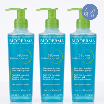Bioderma Sebium Gel 200 ml Buy 2 Get 1