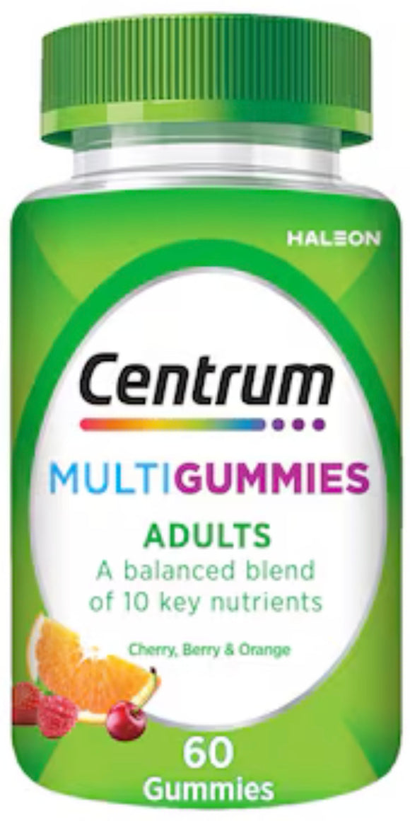 Centrum Adult Multi Gummies - 60 Capsules