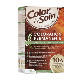 Color Et Soin 10A Blond Claire Cendre - 135 ml