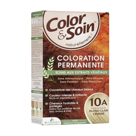 Color Et Soin 10A Blond Claire Cendre - 135 ml