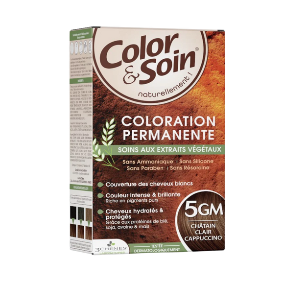 Color Et Soin 5GM Chatain Clair Cappucino - 135 ml