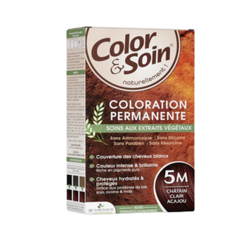Color Et Soin 5M Chatain Claire Acajou - 135 ml