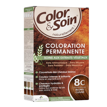 Color Et Soin 8C Blond Cuivre - 135 ml
