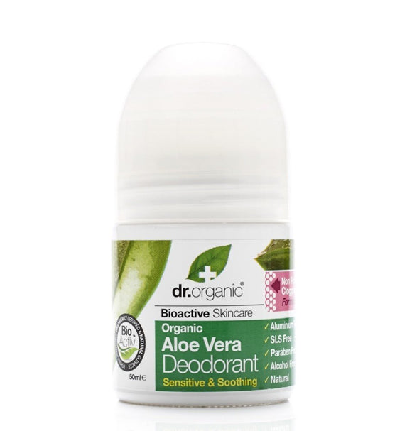Dr Organic Aloe Vera Deodorant - 50 ml