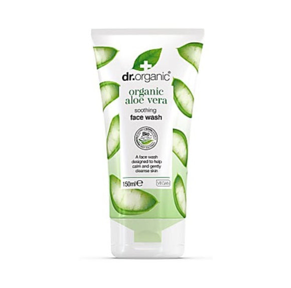 Dr Organic Aloe Vera Face Wash - 150 ml