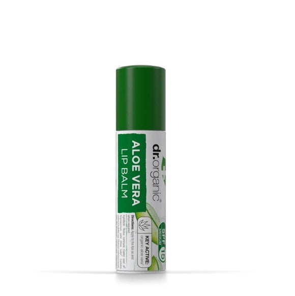 Dr Organic Aloe Vera Lip Balm - 5.7 ml
