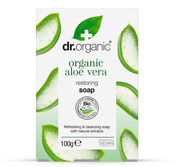 Dr Organic Aloe Vera Soap - 100 g