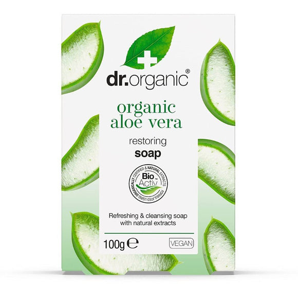 Dr Organic Aloe Vera Soap - 100 g