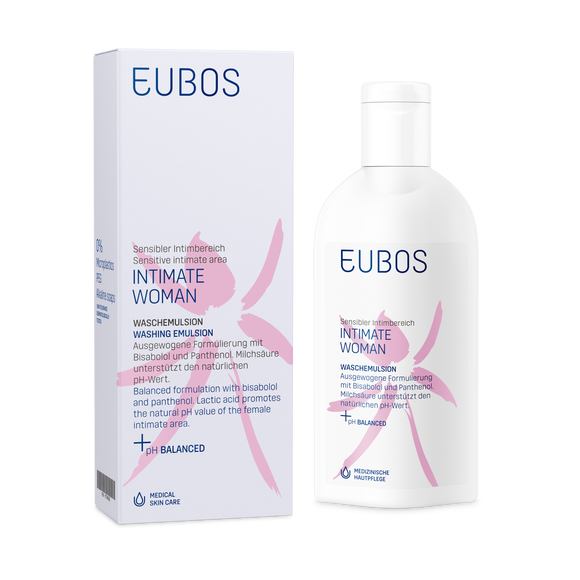 Eubos Intimate Woman Washing Emulsion - 200 ml