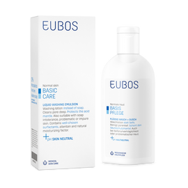 Eubos Basic Care Liqud Washing Emulsion Blue - 200 ml