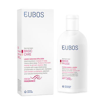 Eubos Basic Care Liquid Washing Emulsion Red - 200 ml