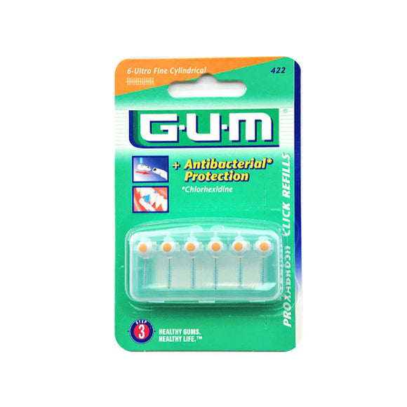 G.U.M. 422 Click Refill Ultra Fine Cylindral - 0.9Mm