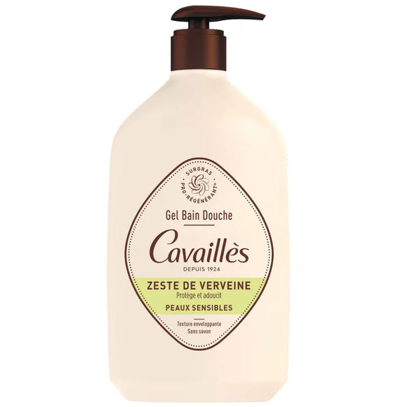 Roge Cavailles Gel Bain Et Douche Zeste De Verveine - 1L