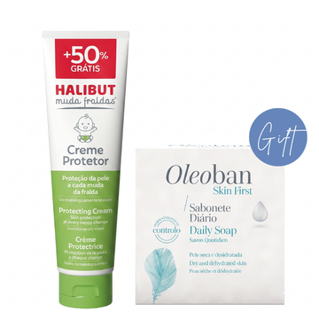 Halibut Cream with a FREE Oleoban Soap