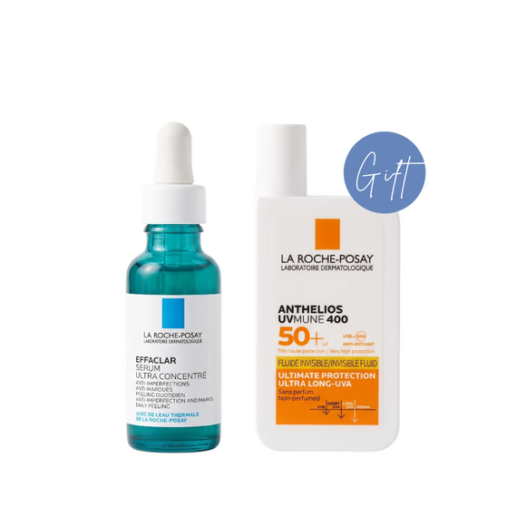 La Roche Posay Effaclar Serum With A Free Sunscreen