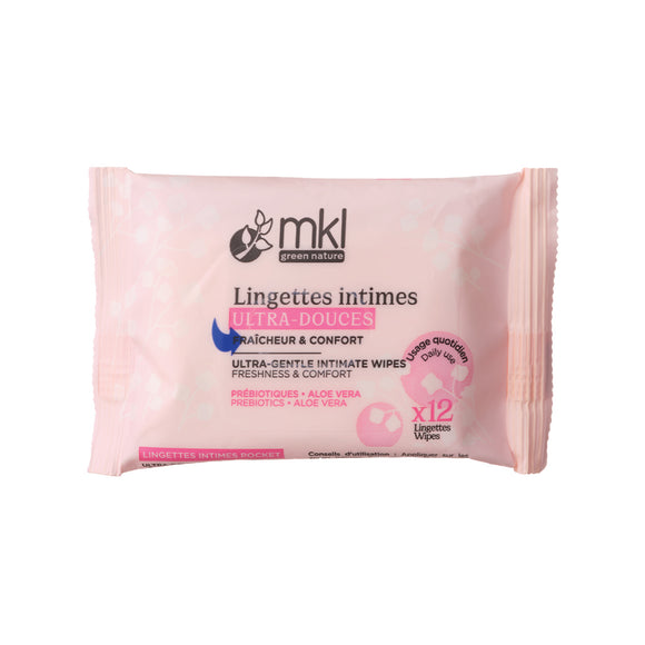 MKL Ulrta-Gentle Intimate Wipes- Pack of 12