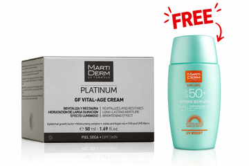 Martiderm Platinum GF Dry Skin Cream With A Free Sunscreen