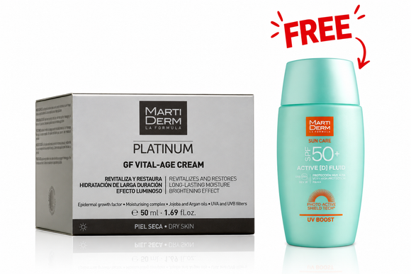 Martiderm Platinum GF Dry Skin Cream With A Free Sunscreen