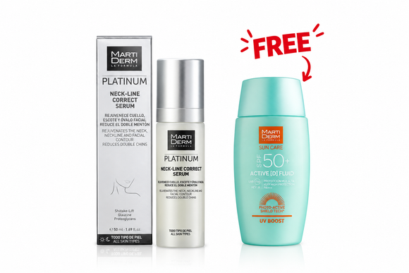 Martiderm Platinum Neckline Serum With A Free Sunscreen