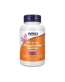 NOW Extra Strength Phosphatidyl Serine 300 mg - 50 Softgels