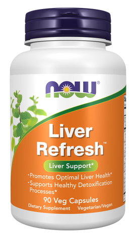 NOW Liver Refresh - 90 Capsules