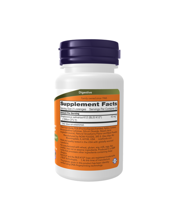 NOW OralBiotic® - 60 Lozenges