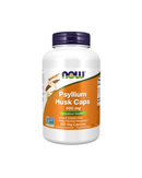 NOW Psyllium Husk Caps 500 mg - 200 Capsules-1