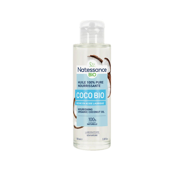 Natessance 100% Pure Coconut Oil - 90 ml