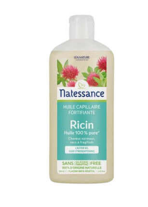 Natessance Ricin Kratine Vegetale - Castor Oil Hair Strengthening - 250 ml