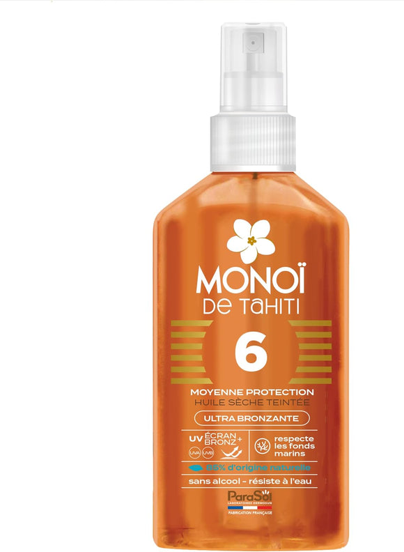 Parasol Monoi De Tahiti SPF6 Dry Oil - 125 ml