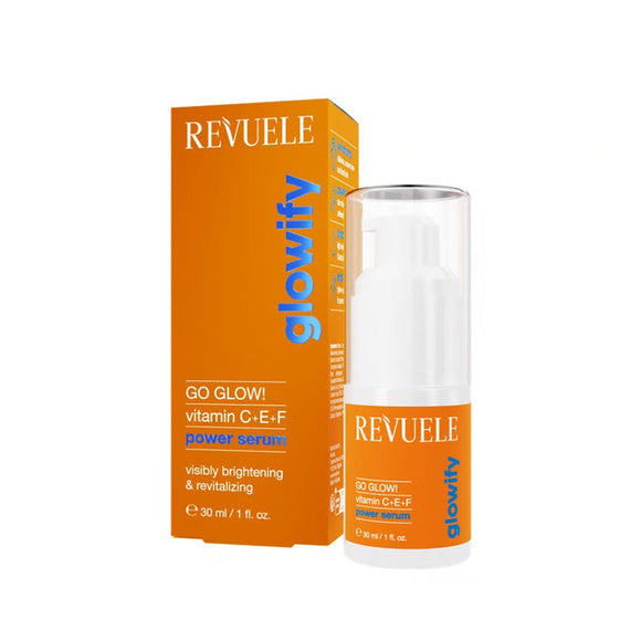 Revuele Go Glow! Power Serum Vitamin C+E+F - 30 ml