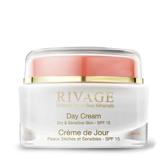 Rivage Day Cream for Dry & Sensitive Skin - SPF 15 - 50 ml