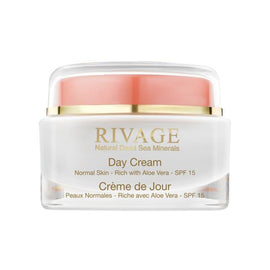 Rivage Day Cream for Normal Skin Rich with Aloe Vera - SPF 15 - 50 ml